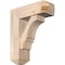 Ekena Millwork Balboa Craftsman Smooth Bracket w/ Offset Brace, Douglas Fir, 7 1/2"W x 22"D x 26"H BKT0806X22X26BOA04SDF - alternate 1